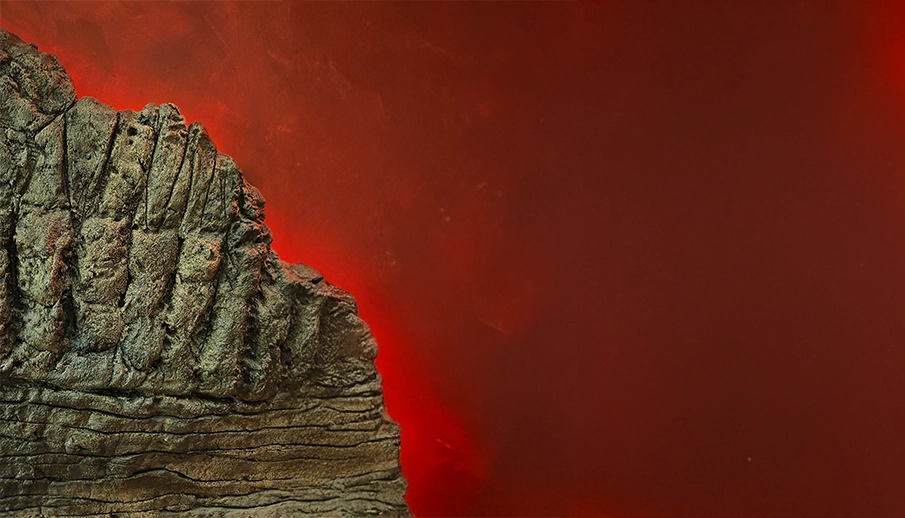 textura mural roca volcanica cueva